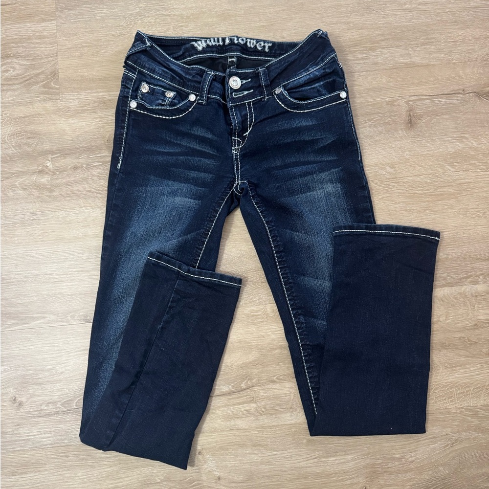 Low Rise Y2K Jeans - Picture 2 of 8